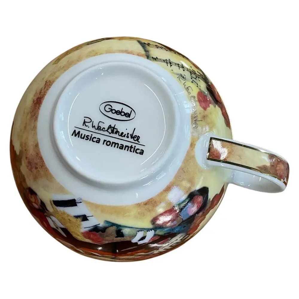 Goebel Musica Romantica Tea for One Set‎ Cats Art Rina Rautenberg